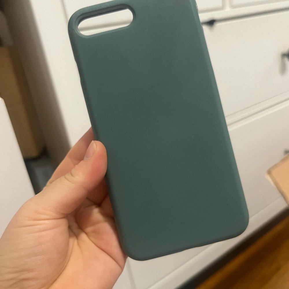 Green Silicone Phone Case